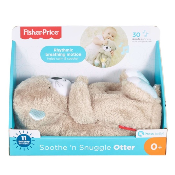 Fisher-Price SooThe 'n Snuggle Otter With Rhythmic Breathing Motions - Picture 2 of 3